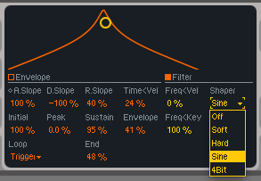 oper filter shape