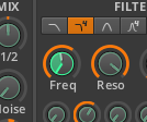 Polysynth 10 mod amount