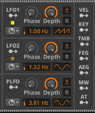 Polysynth 11 internal mod source