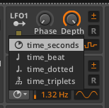 Polysynth 12 Time LFO